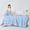 🔥 Blue_New, variant on Sentmoon Printed Breathable Summer Quilt Lightweight Air-Conditioning Blanket 100 x 150 cm Ice-Silk Cooling Reversible Machine-Washable Soft Quilt for Bedroom Dorm