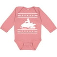 thumbnail image 3 of Inktastic Snowmobile Gift Silhouette Boys or Girls Long Sleeve Baby Bodysuit, 3 of 5