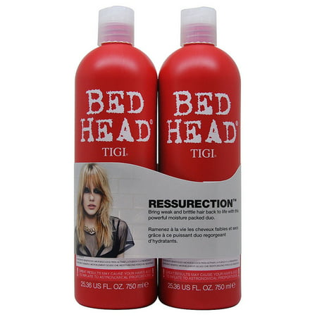 BED HEAD TIGI Resurrection Shampoo & Conditioner 25.36 Oz / 750 ml (Best Tigi Shampoo And Conditioner)