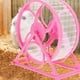 thumbnail image 5 of WORGEOUS Mascotas Pequeños animales Jogging Hamster Sports Running Sport Wheel Hamster Jaula Juguetes, 5 of 9