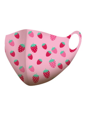 My Mask Breathable Comfortable Reusable Face Covering Mask - Strawberries