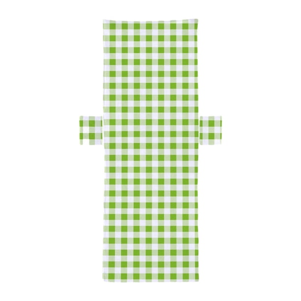 Funda de toalla de microfibra para salón, funda portátil para tumbona de playa o piscina para viajes. Verde