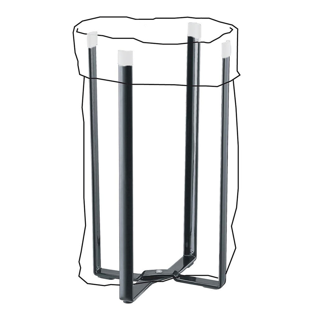 Multifunction Stand Plastic Bag Holder Cup Bottle Drain Rack Home Tower Kitchen 