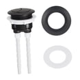 thumbnail image 3 of Botón de descarga de inodoro de doble pulsación, botón de descarga de inodoro redondo con diámetro de conveniente de 38 mm, 48 mm y 58 mm para Negro, 3 of 8