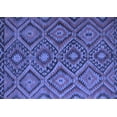 thumbnail image 1 of Ahgly Company Indoor Rectangle Southwestern Blue Country Area Rugs, 2' x 4', 1 of 4