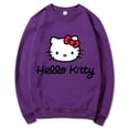 thumbnail image 1 of Hello Kitty Pull Femme Dessin Animé Printemps Automne Homme Col Rond Hoodie Vêtements 2024 Nouveau Mode Couple Sweat-Shirt Hauts, 1 of 6