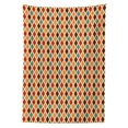 thumbnail image 3 of Ambesonne Retro Tablecloth Rectangular Table Cover, Funky Different Forms, 60"x90", Multicolor, 3 of 4
