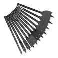 thumbnail image 4 of 11Pcs Hex Shank Flat Drill Bits Hard Professional Black Spade Drill Head for Wood Working, 4 of 5