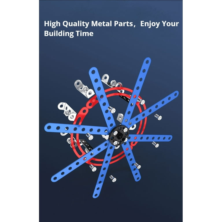 Jixin Xyzhi Erector Set STEM Ferris Wheel Kit 358 pcs for Kids 8