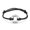 Always-Silver, variant on Circle Of Life Eternity Cremation Jewelry Black Genuine Leather Memorial Urn Bracelet For Ashes Of Loved One Keepsake Holder For Women Men Dad Mom Grandma Grandpa
