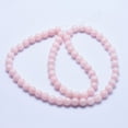 thumbnail image 4 of 10strands Mashan Beads Strands Dyed Round Pink 4mm Hole: 0.7mm about 96pcs/strand 15.5 inch, 4 of 4
