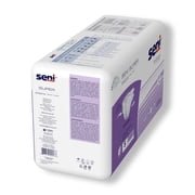 Seni Super Adult Incontinence Brief S Heavy Absorbency Breathable, S-SM25-BS1, Heavy, 75 Ct
