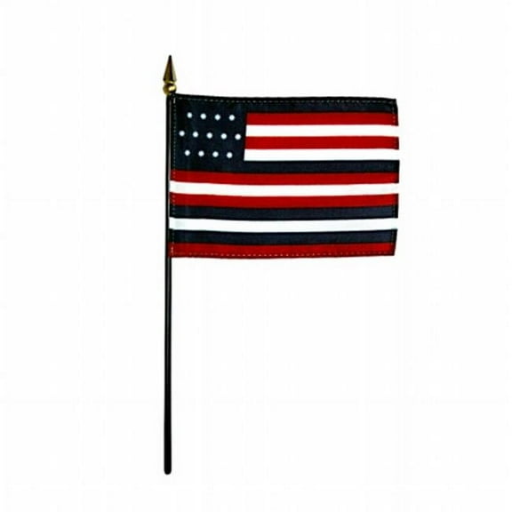 Annin Flagmakers 325431 Eb Serapis 1779 Mounted 4 x 6 in. 12 Pack