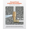thumbnail image 3 of VEVOR Frost Proof Yard Hydrant 63'' Length 36" Bury Depth Heavy-Duty Cast Iron, 3 of 9