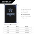 thumbnail image 3 of Cuadro colgante de PVC negro personalizado del equipo de fútbol de los Cowboys, varios tamaños, decoración de interiores, cuadro para colgar en la pared, cuadro decorativo para mesita de noche, 3 of 7