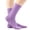 #18Rose Gold, variant on Acaics Solid-Color Socks for Girls Casual Cotton Crew Sock Comfort Socks
