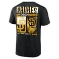 thumbnail image 3 of Men's Black San Diego Padres In Good Graces T-Shirt, 3 of 3