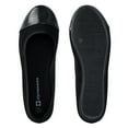 thumbnail image 3 of Alpine Swiss Kelly Women’s Ballet Flats | RUNS SMALL SIZE UP | Comfortable Dress or Casual Shoes | Two Tone Cap Toe Slip On Flats | Anti-Slip Sole, 3 of 6