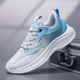 thumbnail image 3 of New Men's Big & Tall Casual Sneakers,Breathable Running Shoes Fashionable, 3 of 9