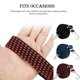 thumbnail image 5 of Riwesomey Cuerda elástica para motocicleta, 3 piezas, gancho portátil de acero al carbono, colorido, 4m, cuerda resistente antioxidante, correas para Accesorios para motos Rojo Riwesomey VI015594-02, 5 of 6