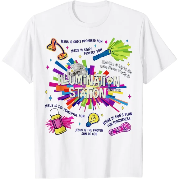 VBS Crew Illumination Station Bible School Vacation T-Shirt