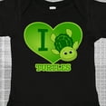 thumbnail image 4 of Inktastic I Love Turtles Boys or Girls Baby Bodysuit, 4 of 5