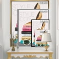 thumbnail image 2 of Paris Glamourous Gold Style IV - Fashion Framed Canvas, 2 of 3