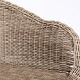 thumbnail image 5 of Christopher Knight Home 29.5" Outdoor Wicker Bar Stools, Woven Rattan with Iron Frame, Light Brown, Set of 2, 5 of 9