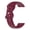 Burgundy, variant on For Garmin Forerunner 158 20mm Solid Color Silicone Watch Band