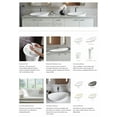 thumbnail image 2 of Kohler K-20704 Veil 21-1/8" Vessel Bathroom Sink - Black, 2 of 7