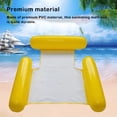 thumbnail image 4 of Water Hammock Floating Bed Recliner Lounge Safety Mattress Inflatable Multipurpose Entertainment Sea Ring Foldable Rafts Chair Craftsmanship Type 1, 4 of 9
