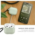 thumbnail image 6 of Native Union Roam Case – Smooth Minimalist Case with Clip - Compatible with AirPods Gen 3 (Sage), 6 of 7