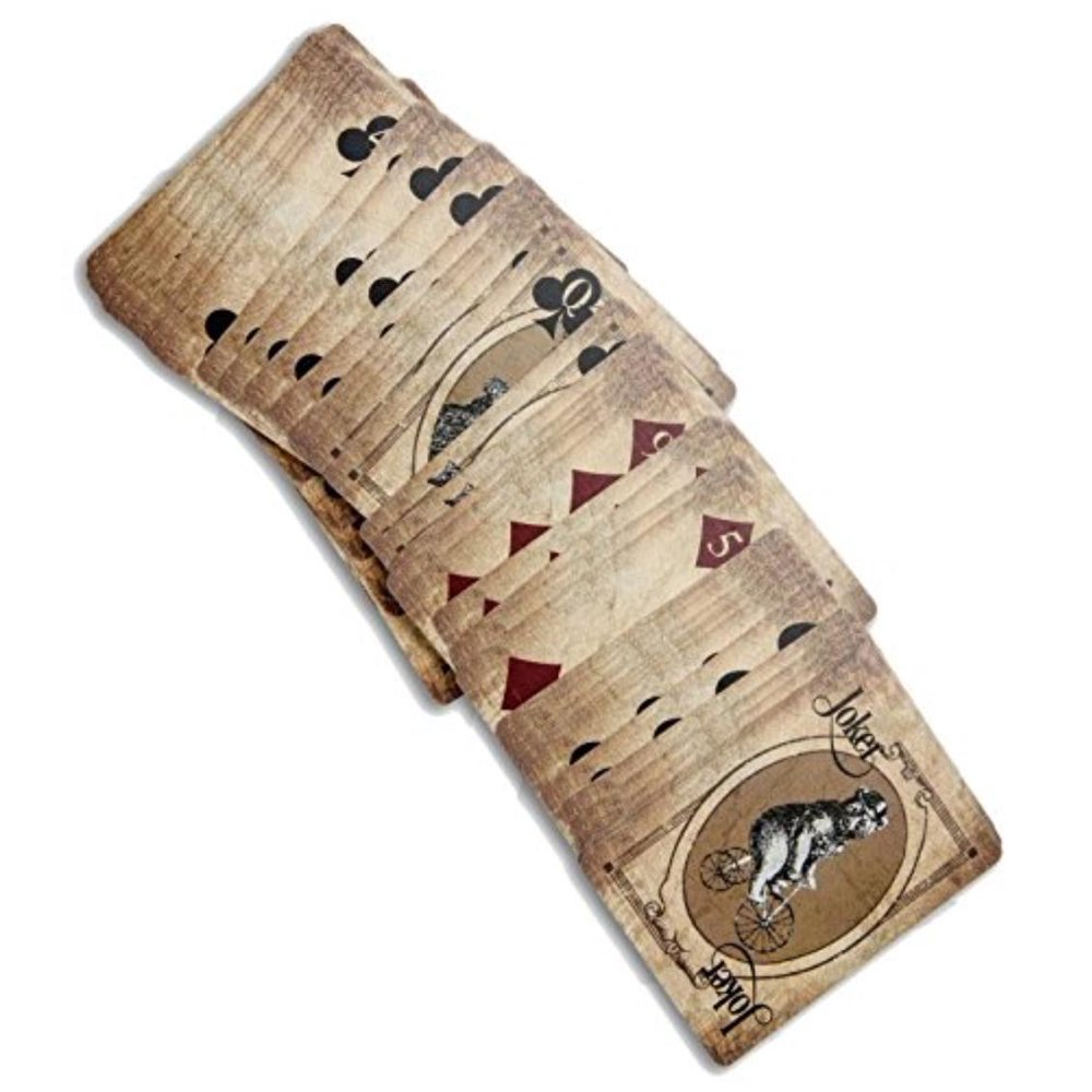 KABAR Knives Playing Cards, Skull, Reminiscent of decks issued to