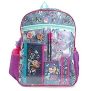 Nickelodeon Jojo Siwa Girls Stationery 10 Piece Backpack Set