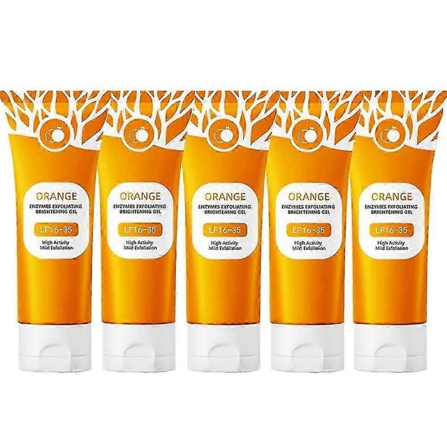 Orange Enzymes Exfoliating Brightening Gel Moisturizing Smoothing Tighten Pores Whitening Brightening Exfoliating Peeling Gel