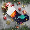 thumbnail image 6 of GZHJMY Christmas Stocking, Personalized Space Planet Large Candy Stocking Hanging Gift, 2 PCS Xmas Stockings Decoration for Family Holiday Party Ornaments Decor Fireplace, 6 of 7