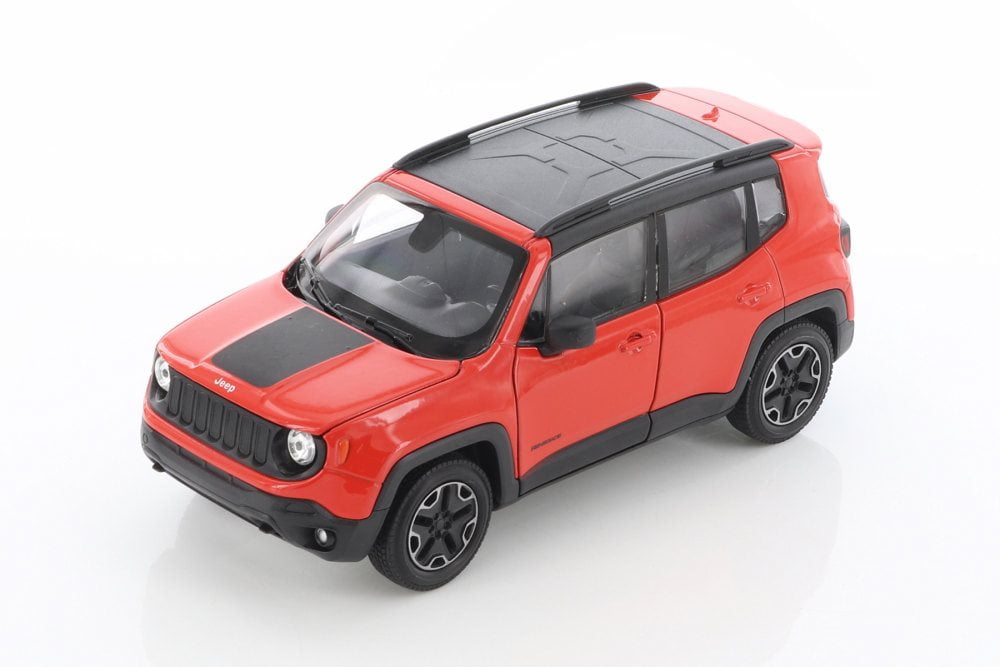 Jeep Renegade Trailhawk, Red Welly 24071/4D 1/24 scale Diecast