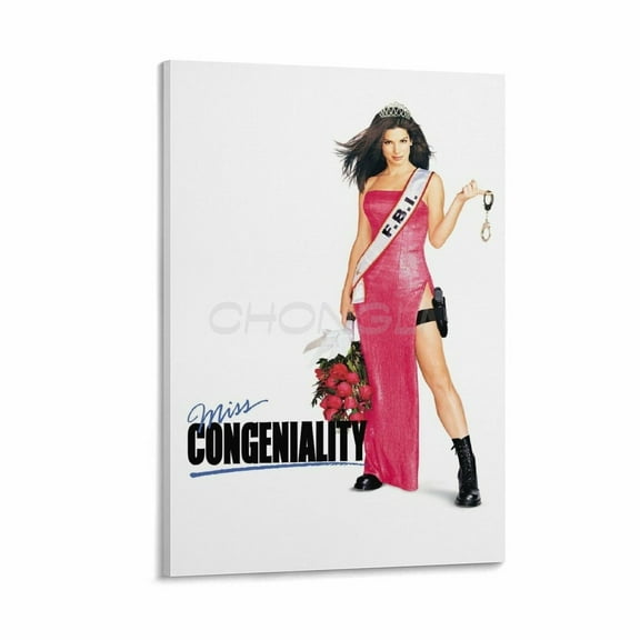 Movie Miss Congeniality Poster Canvas Painting Posters And Prints Wall Art Pictures for Living Room Bedroom Decor