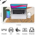 thumbnail image 5 of Long Mouse Pads for Desk,Brown Boho Line Art Plant Pattern Desk Mats on Top Of Desks, Desk Mouse Pad Extra Large with 3mm Non-Slip Base and Stitched Edge for Gaming,Office,Work,Home 31.5"x15.7", 5 of 6