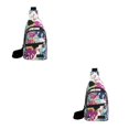 thumbnail image 1 of Qarigey Riñonera con tejido resistente y duradero para un estilo de vida activo Bolso bandolera para mujer Asross Body Bag Jungle Block Bloque de la jungla 2piezas, 1 of 6