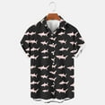 thumbnail image 2 of Camisetas de Lino para Hombres Vintage Bowling Manga Corta Cuello Cubano, Retro Playa Y Verano Hombre Manga Corta Botón Abajo Camisetas, 2 of 9