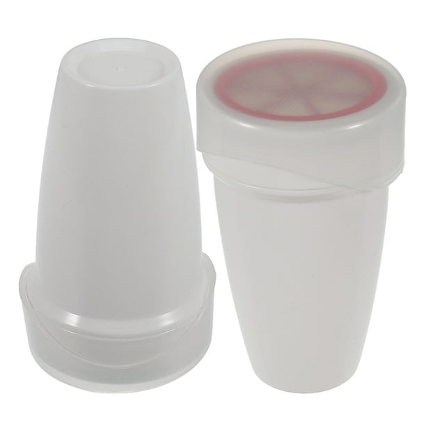 tamices de harina de mano para hornear azúcar en polvo, mini tamiz de harina para panaderos caseros, tamiz manual de cocina para café, herramienta para hornear, filtro de malla fina.
