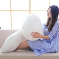 thumbnail image 3 of Giant Cat Stuffed Animal,Big Stuffed Animal 20 Inches Plush Cat Animal Baby Doll Birthday Gifts for Kids,Boys,Girls,Large Fluffy White Stuffed Cat Plush Toy, 3 of 13