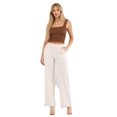 thumbnail image 4 of Women’s Seamless Textured Crop Tank, Coffee, L/XL, 4 of 5