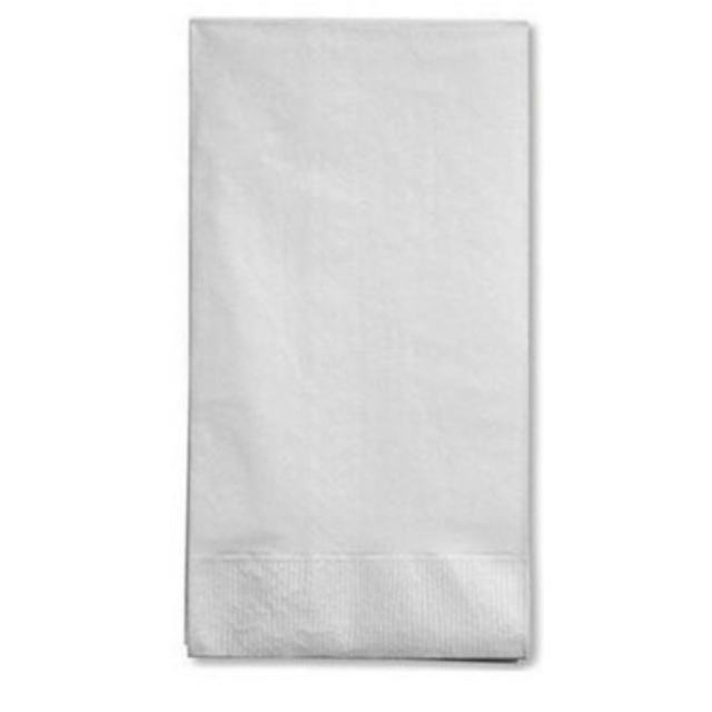 Lapaco® Dinner Napkin, White, 2-Ply, 150 Napkins/Pack, 20 Packs/Case