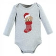 thumbnail image 3 of Hudson Baby Cotton Long-Sleeve Bodysuits, 3- Pack, Newborn- 24 Months, 3 of 5