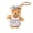 Blue, variant on J-922 Green Bear Plush Keychain Toy Pendant Cotton Material Cute Bag Accessory For Kids Gift Playtime Fun