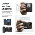 thumbnail image 5 of GAEKOL Camera Grip Holder for Insta360 Ace Pro2/Ace Pro,Camera Extension Bracket with Shutter Button for DJI Action 5 Pro/4 3 GoPro Hero 13 12 11 10 9, 5 of 13