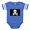 Royal Blue, variant on CafePress - Pirate Flag Skull And Crossbones Baby Football Bod - Cute Infant Baby Football Bodysuit
