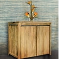 thumbnail image 2 of Recycled Teak Wood Solo Buffet with 2 Doors, 2 of 5